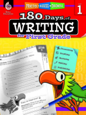 cover image of 180 Days of Writing for First Grade: Practice, Assess, Diagnose
